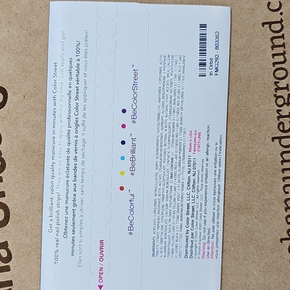 ColorStreet Nail Strips *In Orbit* - Picture 3 of 7